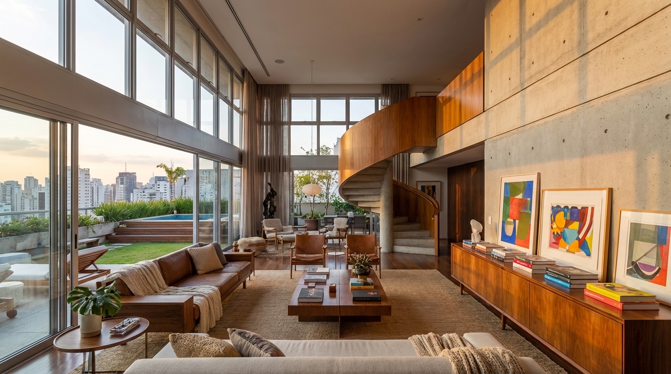 Melhores coberturas duplex de luxo em São Paulo 2026